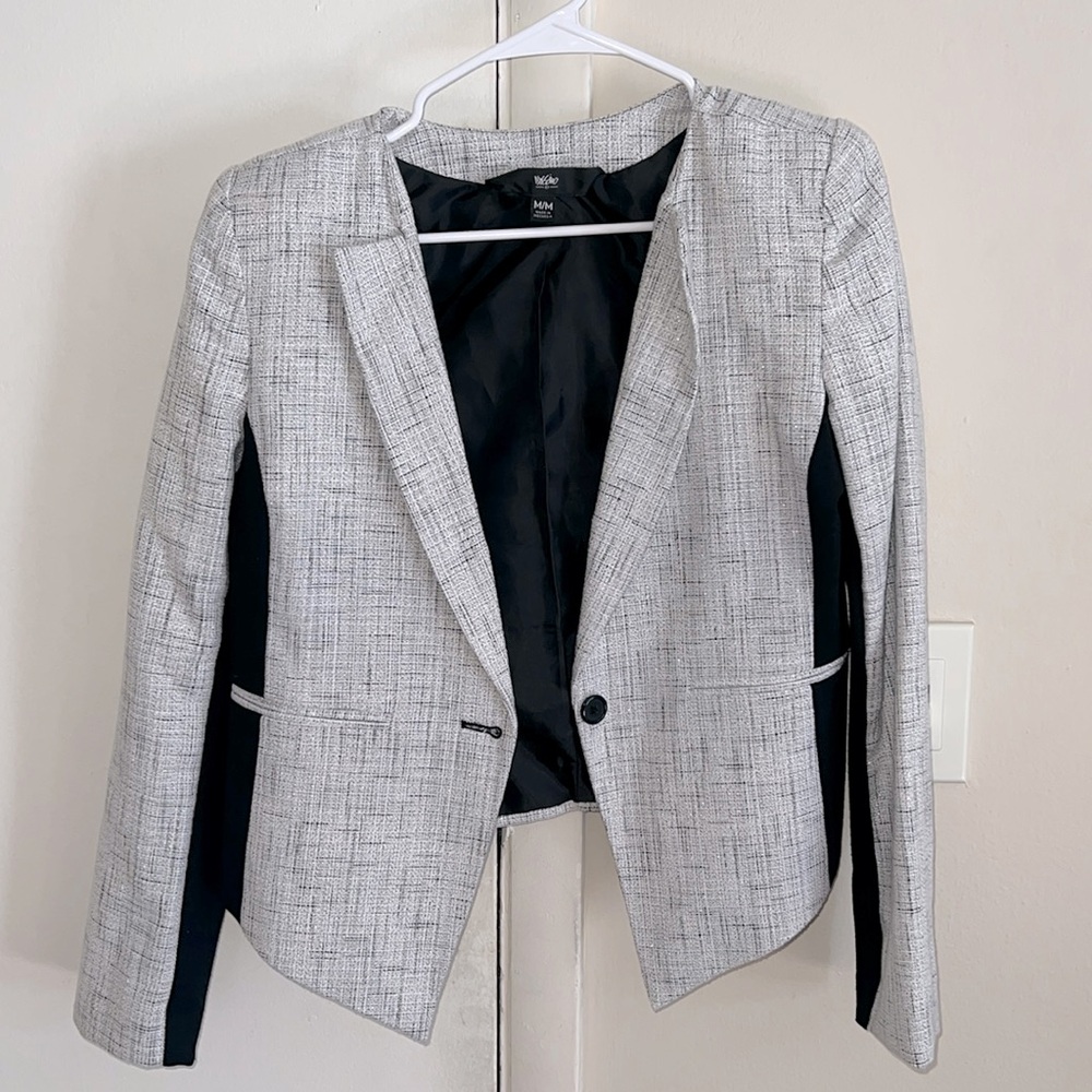 Black and Grey Blazer